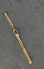 1988 Seiko Quartz Gold Tone Oval Watch