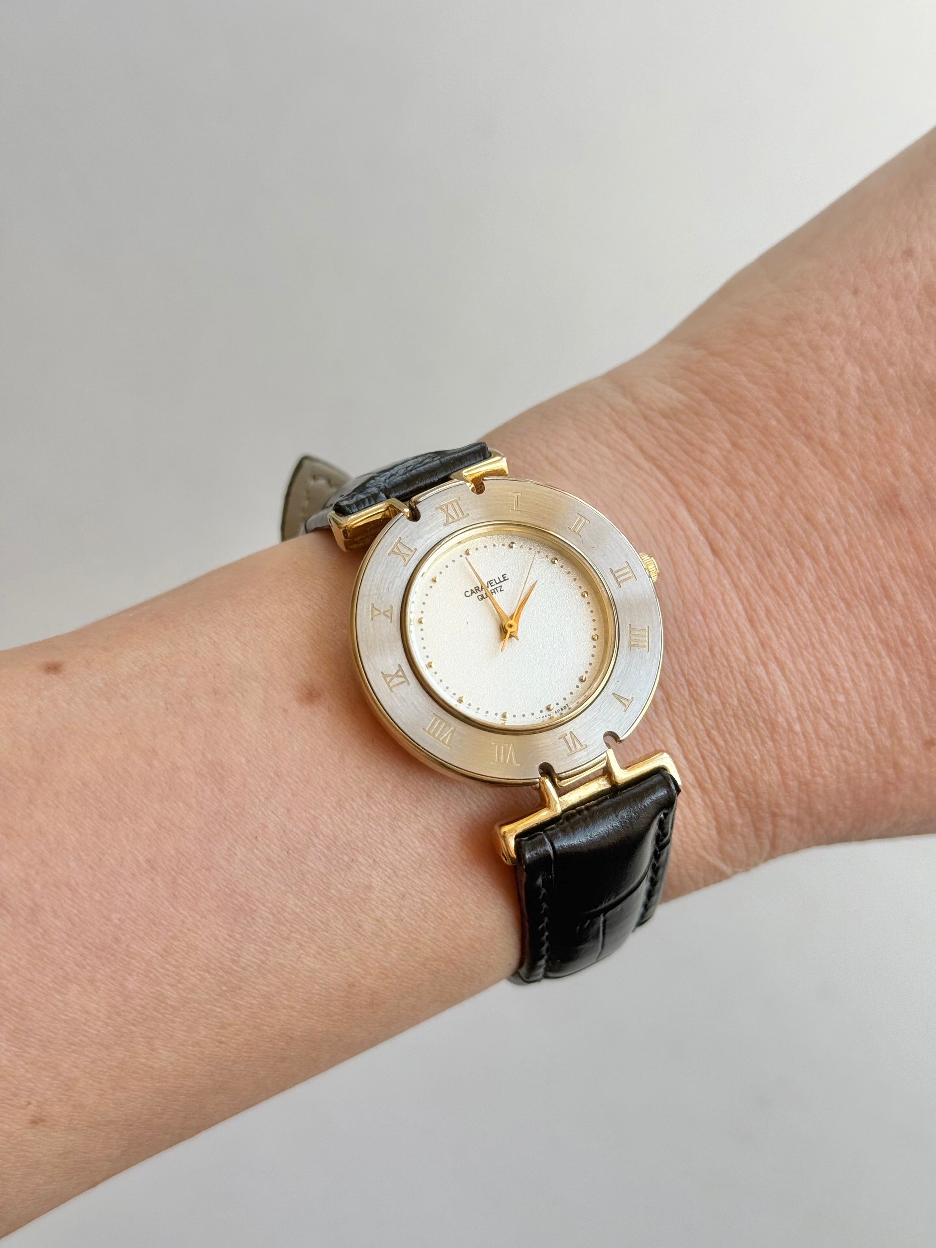 1990 Caravelle By Bulova Roman Watch