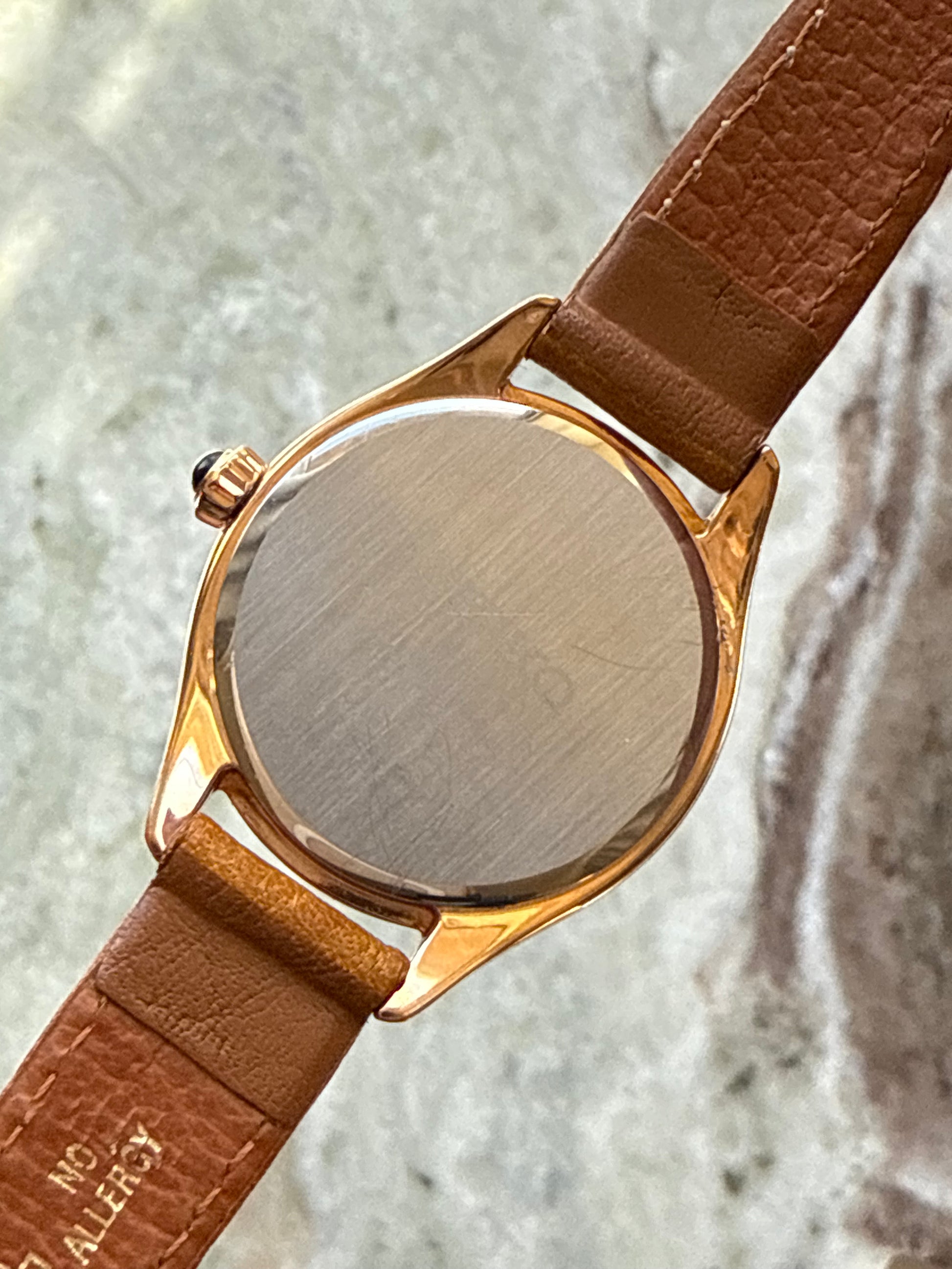 Seiko Essentials Rose Gold Tone Crystal Bezel Watch