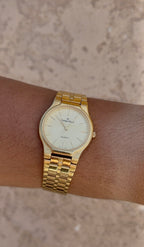 1990’s Mathey-Tissot Gold Tone Quartz Watch