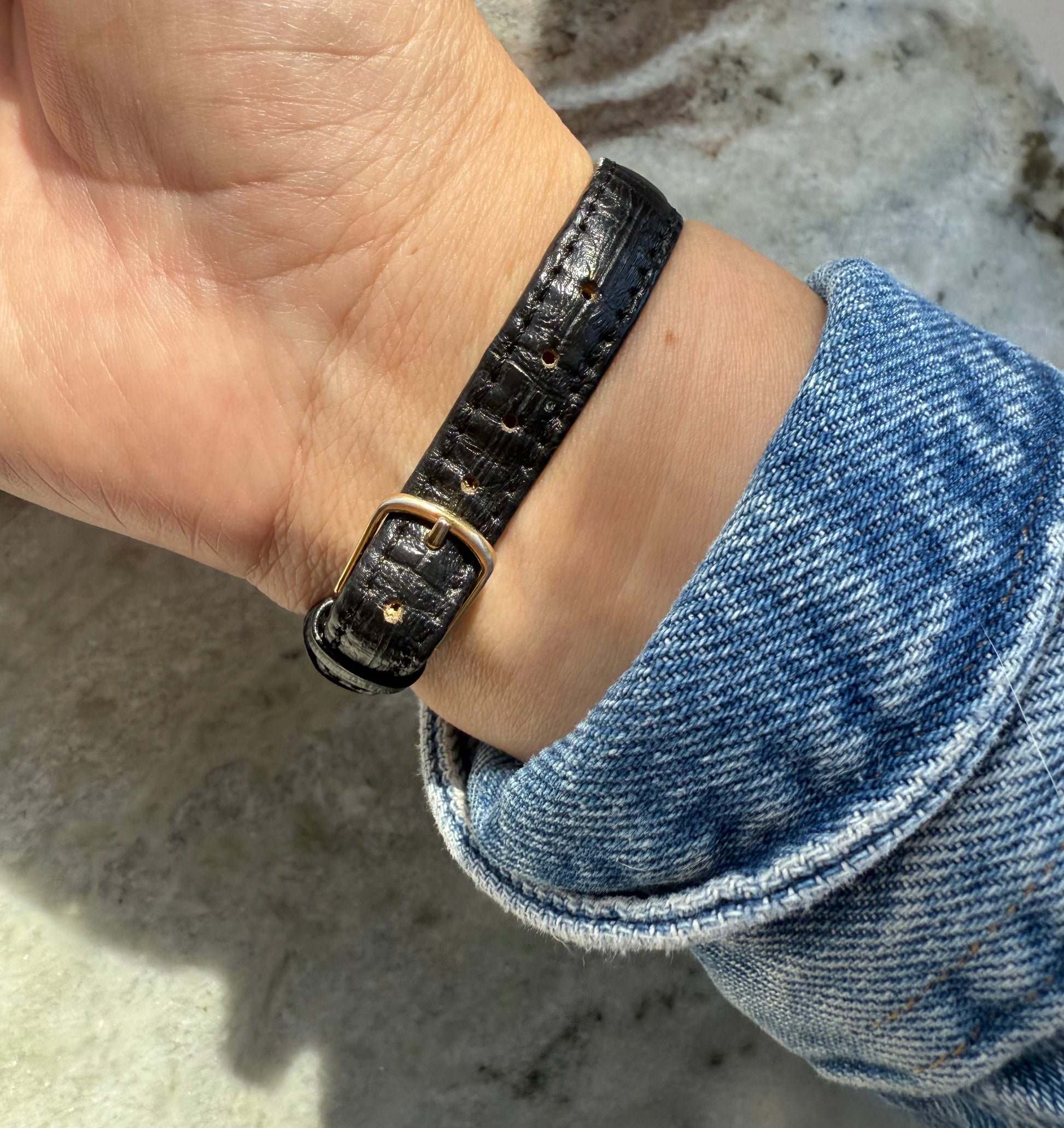 2002 Pulsar by SEIKO Gold Tone Watch