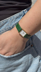1988 Seiko Lassale Quartz Roman Tank Watch