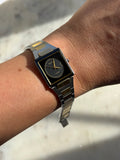 1970's Movado Zenith Surf Two Tone Quartz Watch