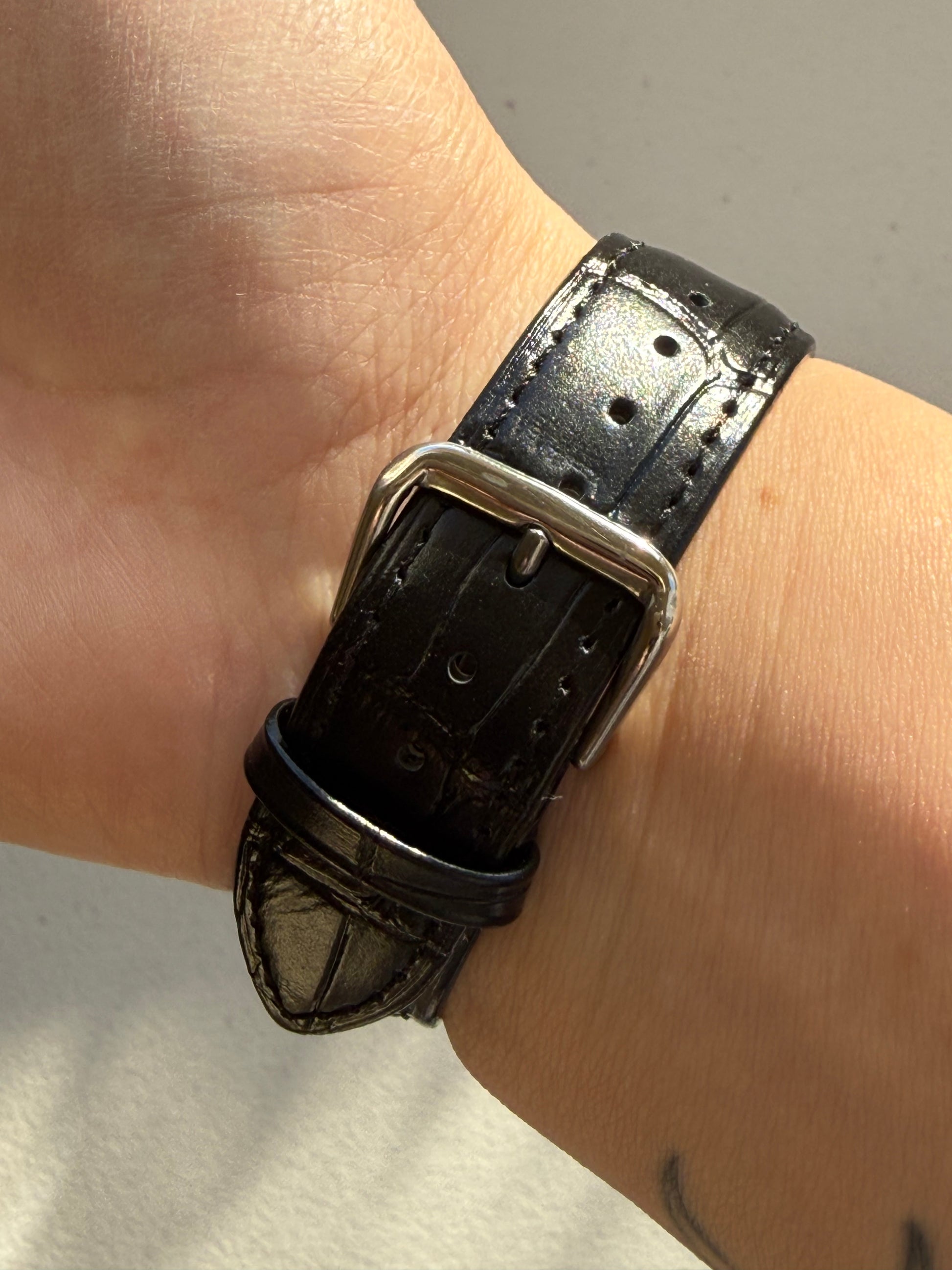 1984 Seiko Quartz Two Tone Roman Tank Watch