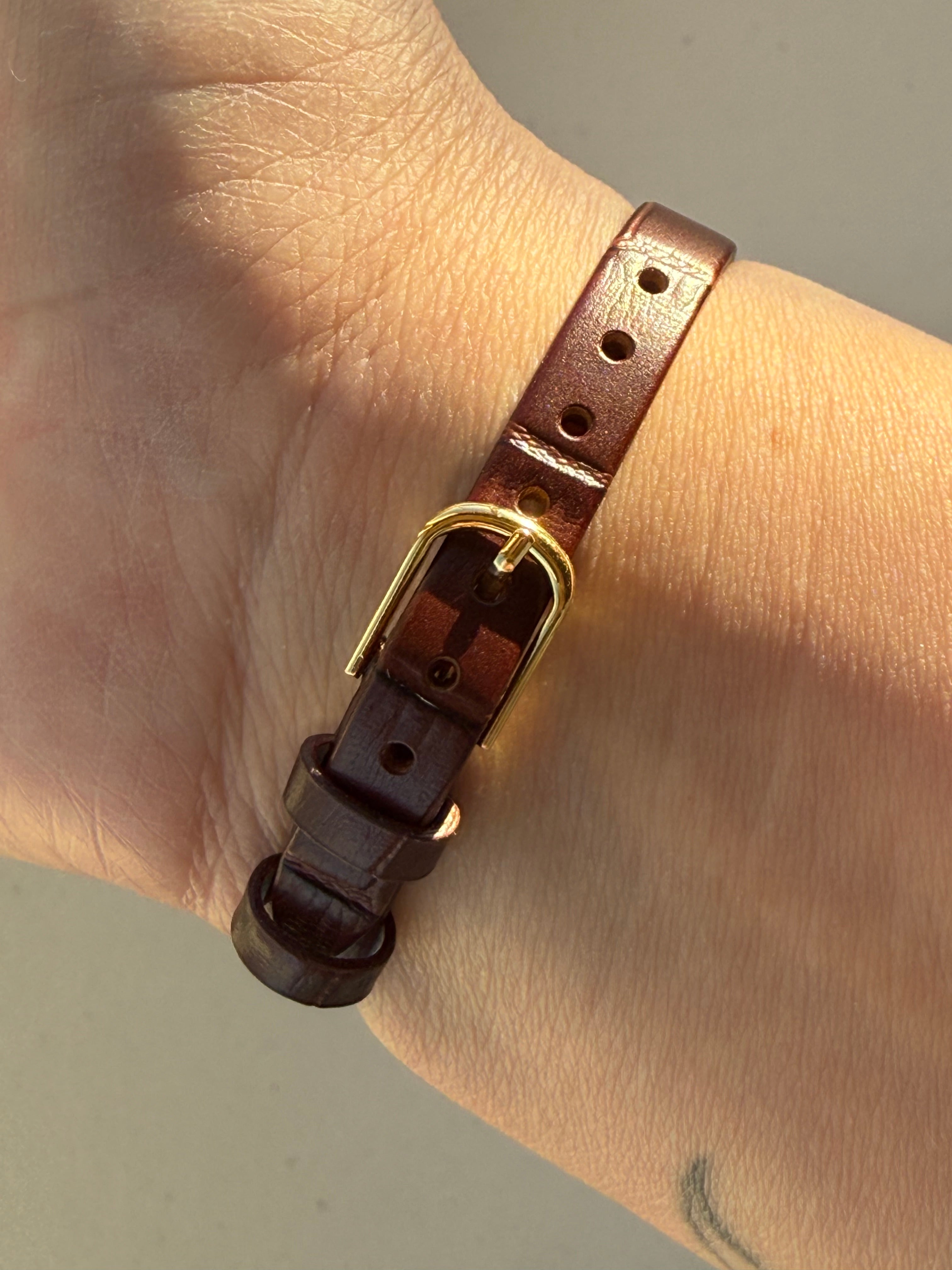 1986 Seiko Quartz Gold Tone Oval Watch