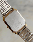 1984 Seiko Quartz Gold Plated Tank Watch