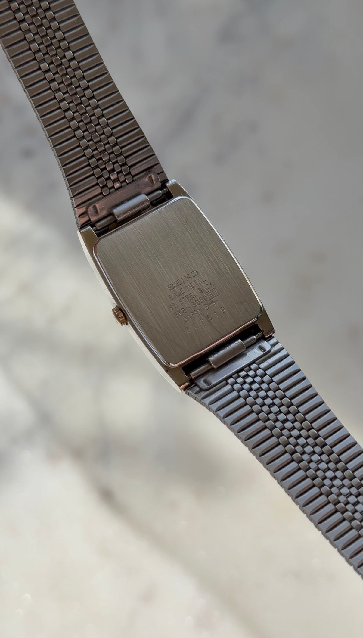 1988 Seiko Galaxy Quartz Tank Watch