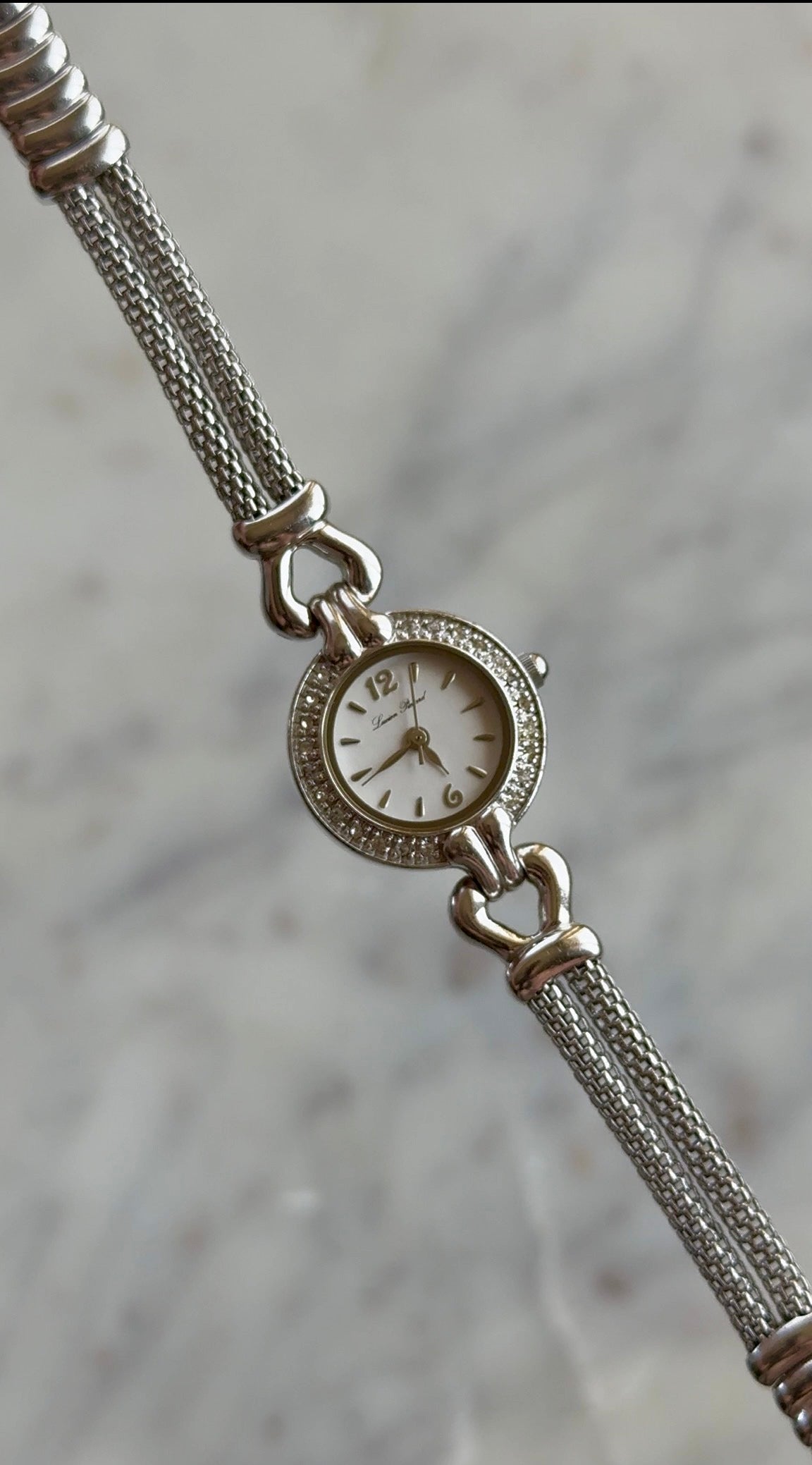 Vintage Lucien Piccard Bracelet Watch