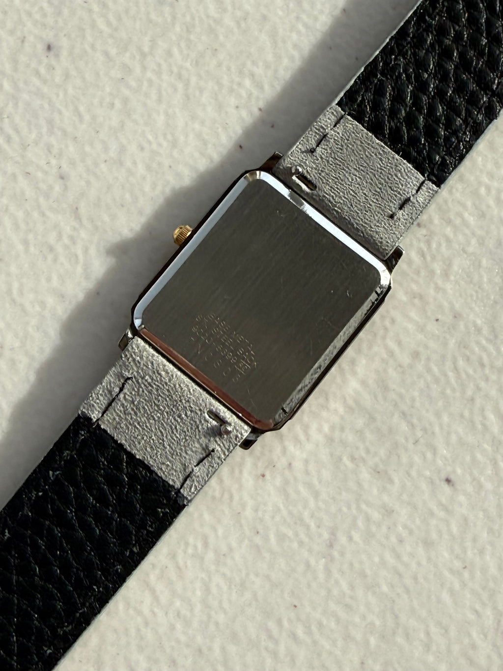 1997 Seiko Quartz Two Tone Tank Watch