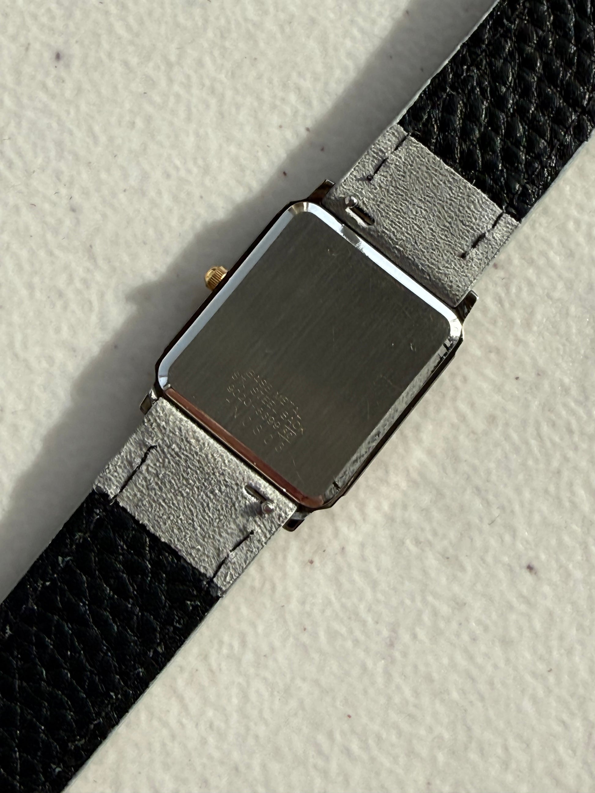 1997 Seiko Quartz Two Tone Tank Watch