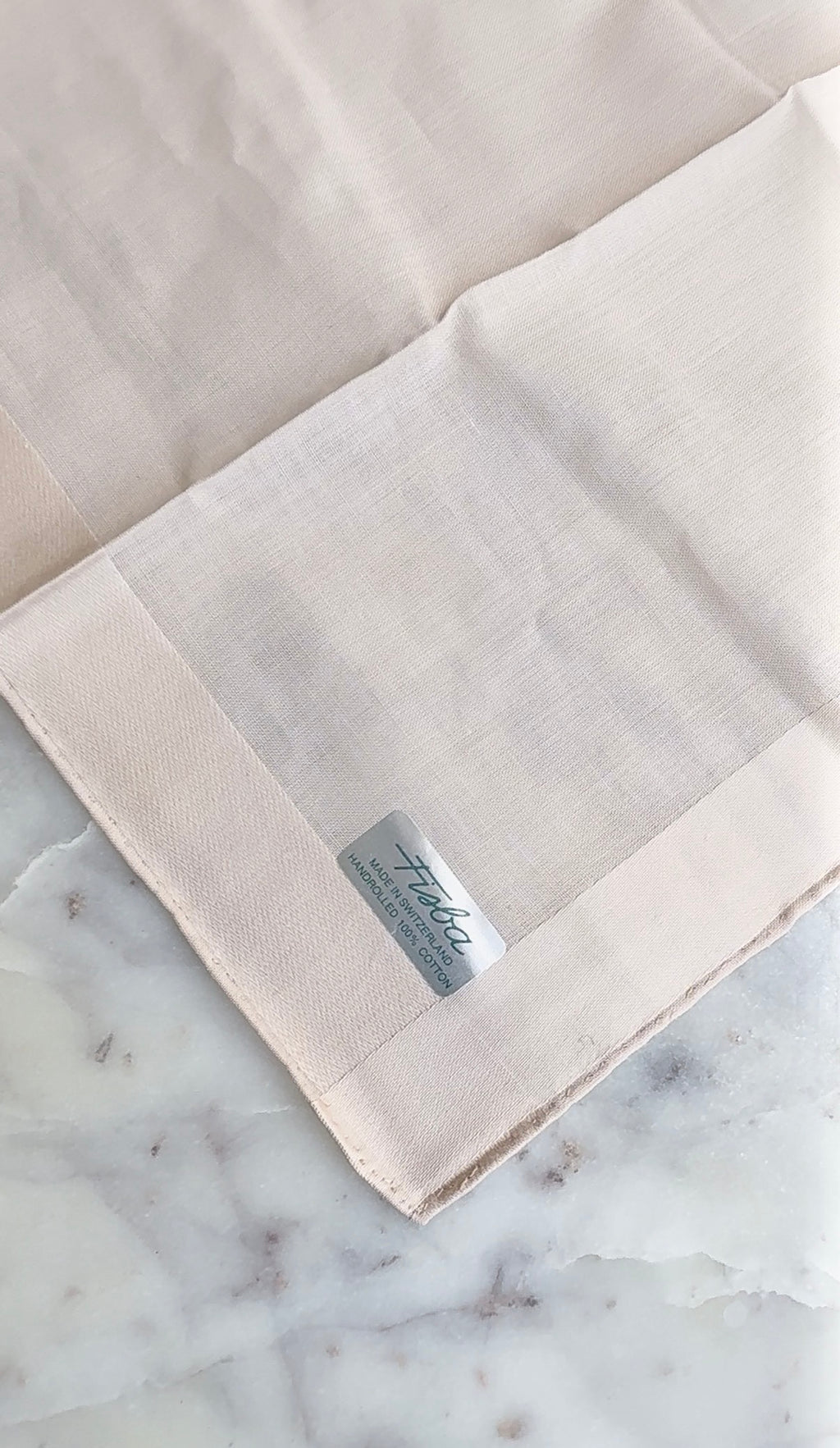 Rolex Fisba Switzerland Handrolled Handkerchief