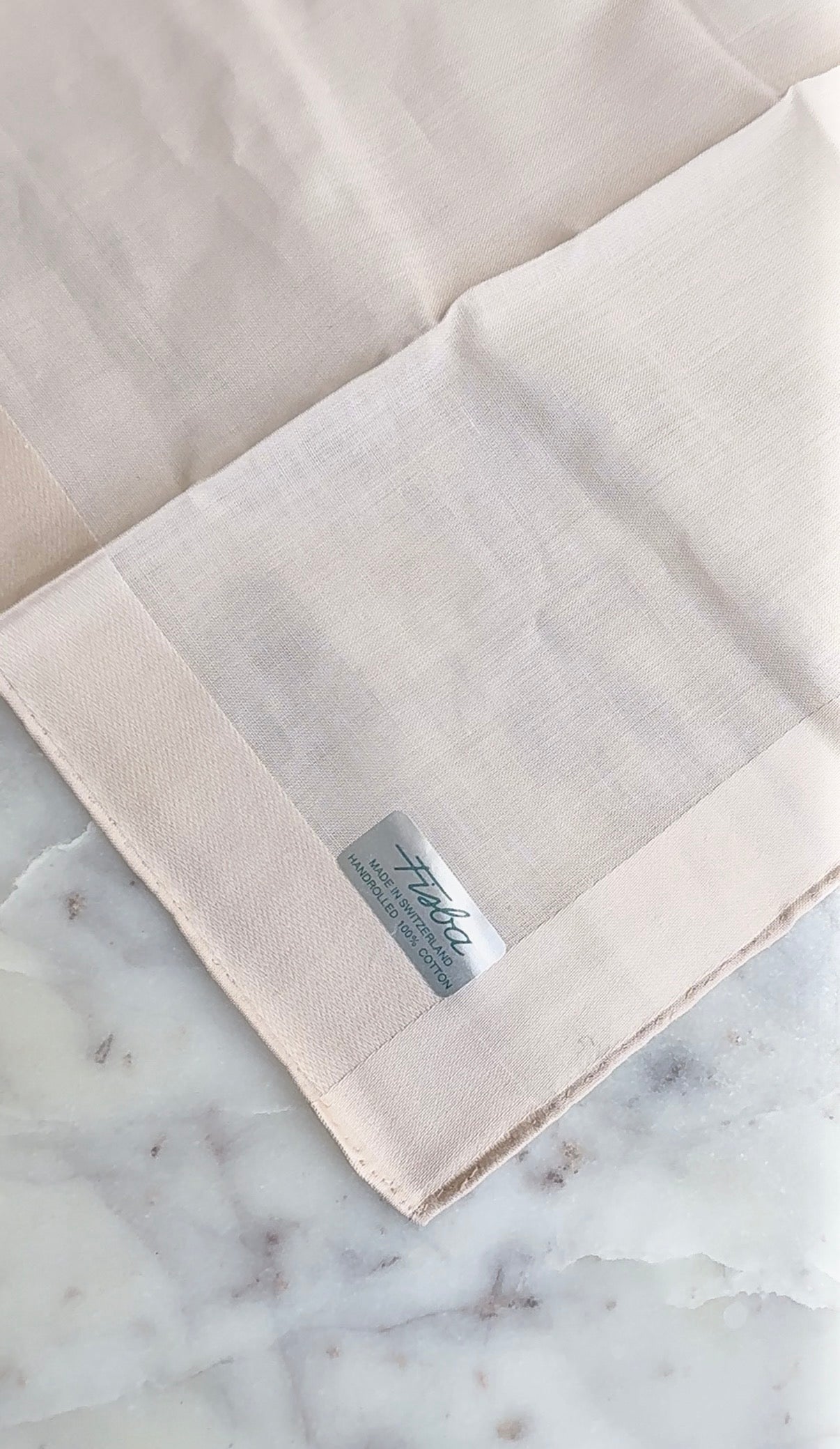 Rolex Fisba Switzerland Handrolled Handkerchief