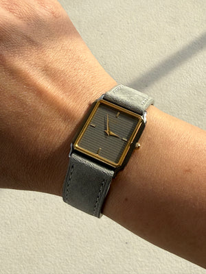 1997 Seiko Quartz Two Tone Tank Watch