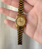 1991 Seiko Quartz “President” Gold Tone Watch