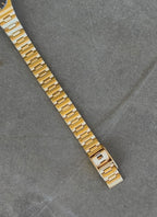1988 Seiko Quartz Gold Tone Oval Watch