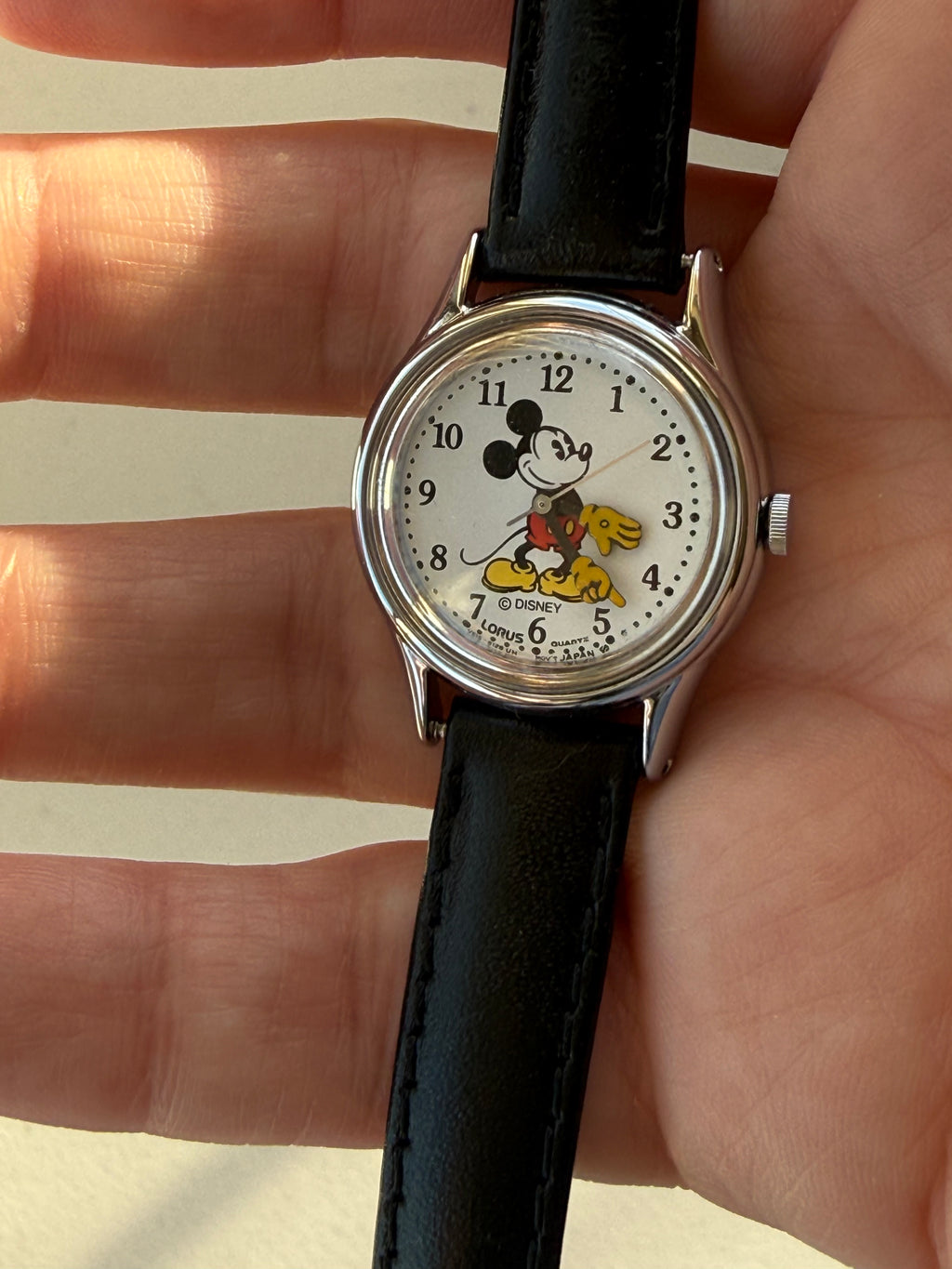 1990’s Lorus Quartz By SEIKO Mickey Mouse Watch