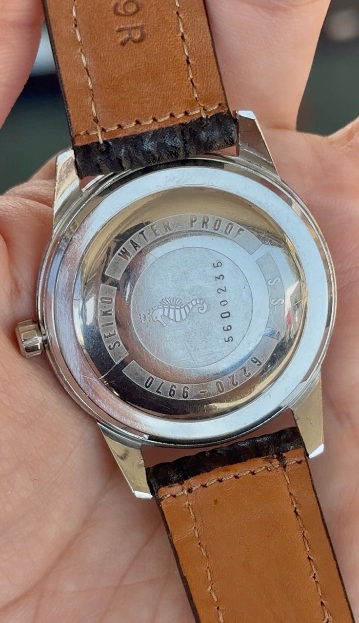 1965 Seiko Skyliner "Seahorse" 21 Jewel Diashock Mechanical Watch