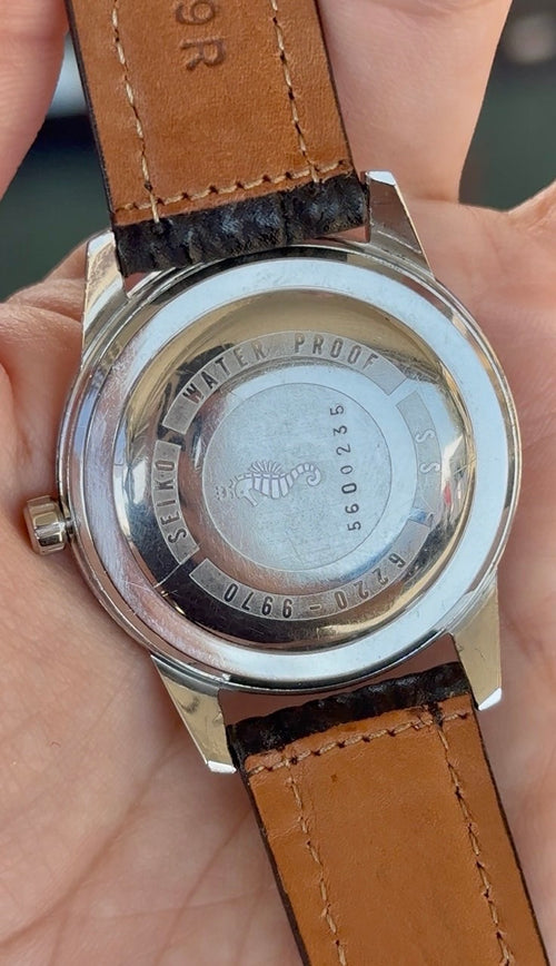 1965 Seiko Skyliner "Seahorse" 21 Jewel Diashock Mechanical Watch