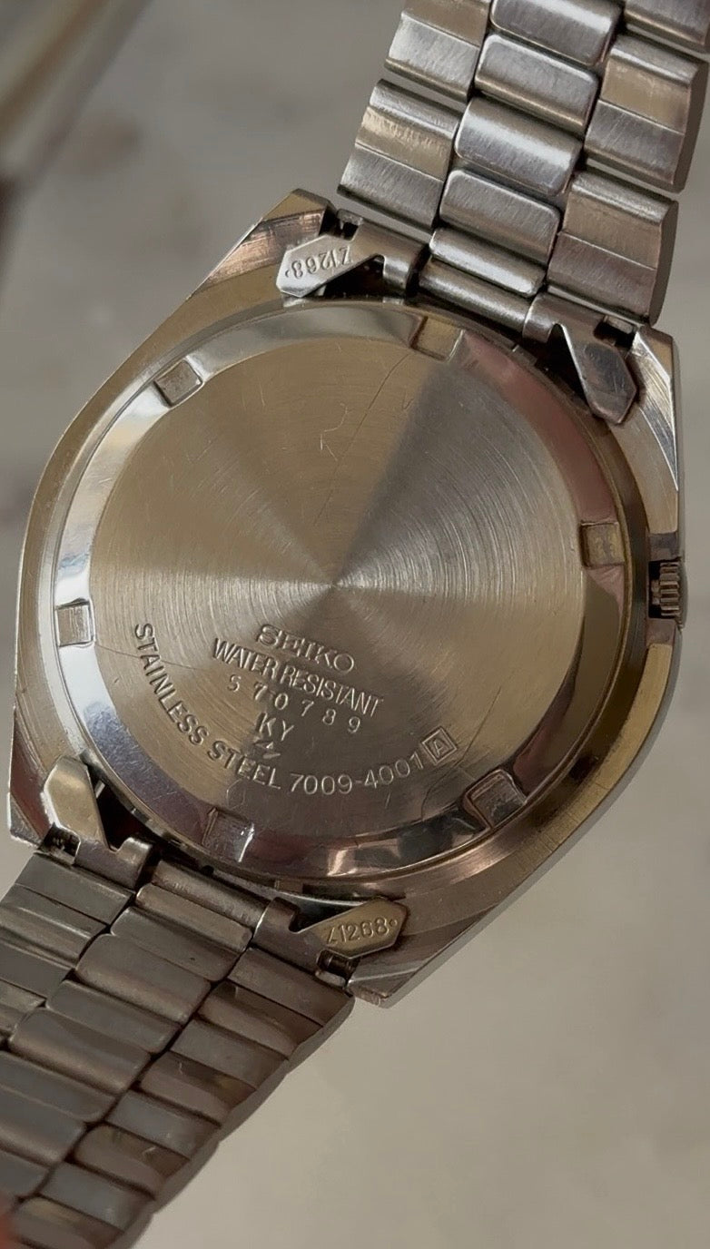 1985 Seiko 5 Automatic Kanji Day Date Watch