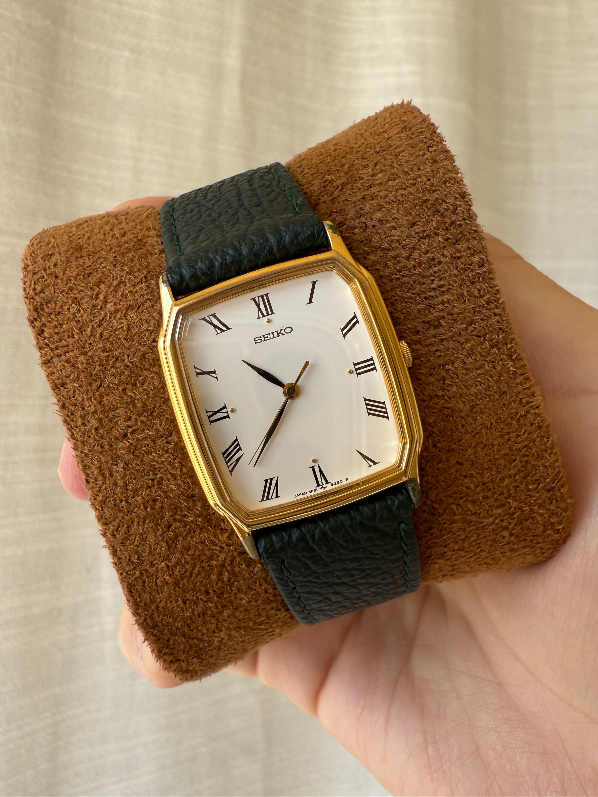 1989 Seiko Roman Numeral Chariot Watch