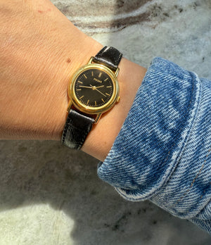 2002 Pulsar by SEIKO Gold Tone Watch