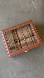 Premium 10-Slot Leatherette Watch Box