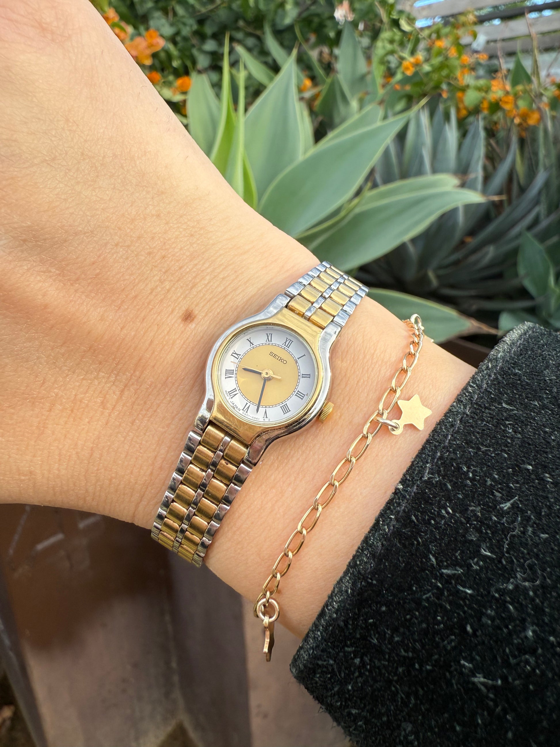 1993 Seiko Quartz Two Tone Watch