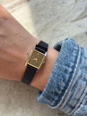 1985 Seiko Exceline Quartz Tungsten Carbide Tank