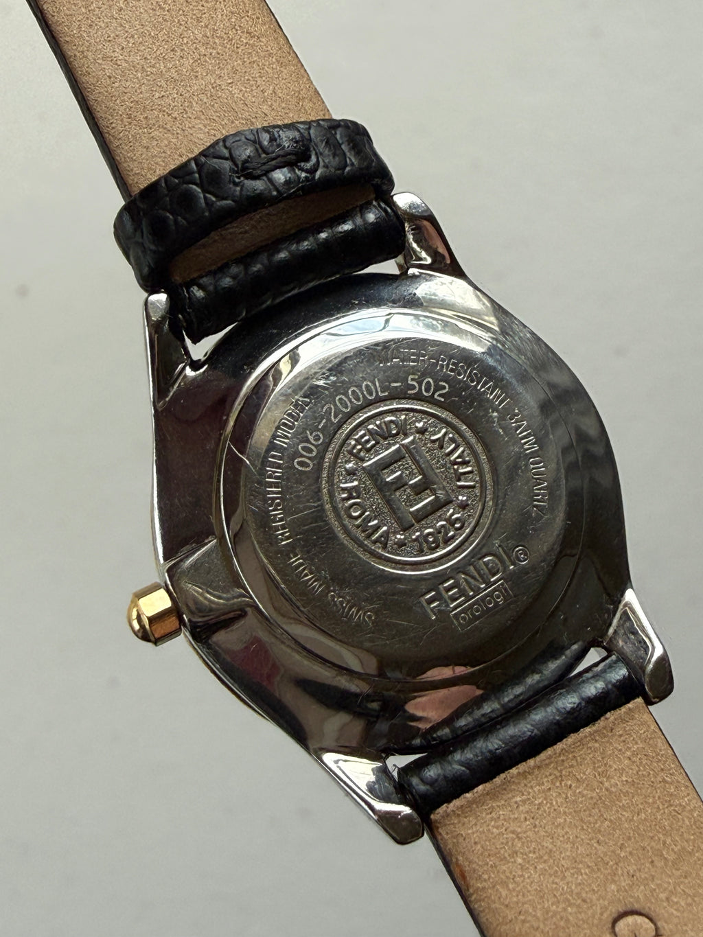 2000’s Fendi Swiss Made Two Tone Watch