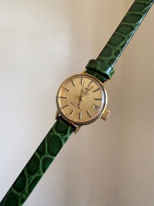 1960s Tissot Gold Filled Visodate Seastar Seven Automatic Swiss Watch