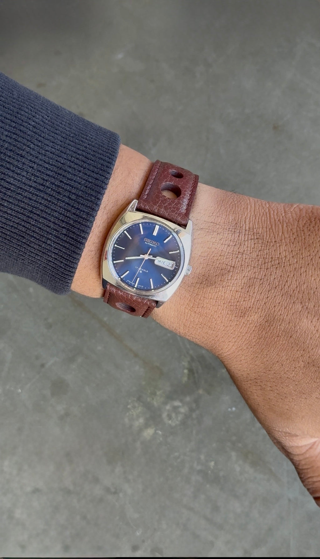 1978 Seiko Automatic 17 Jewel Day Date Watch