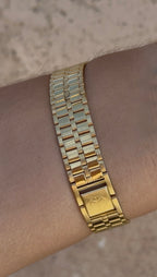 1990’s Mathey-Tissot Gold Tone Quartz Watch