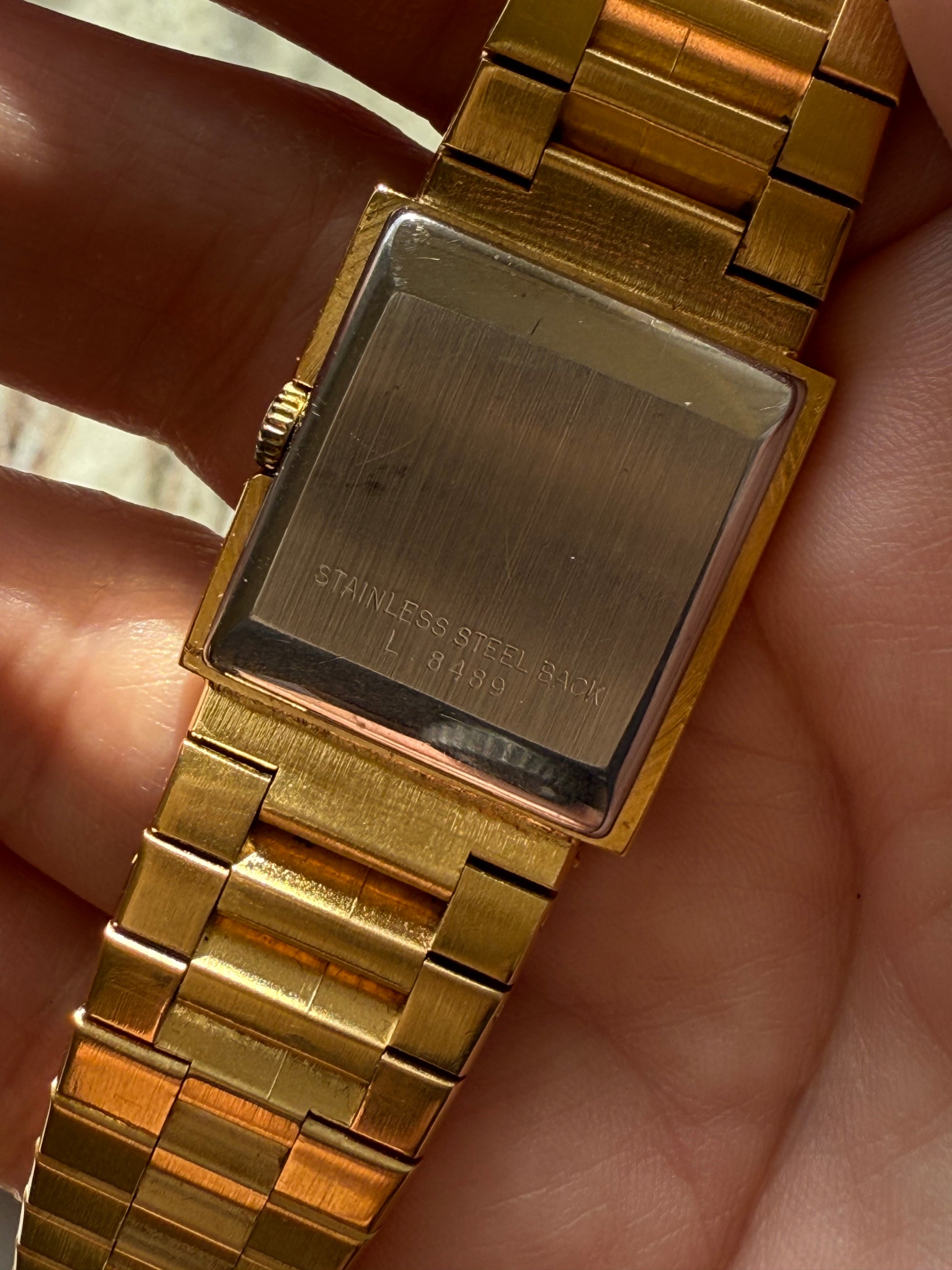 1970s Sigma Swiss Mechanical Tank Watch