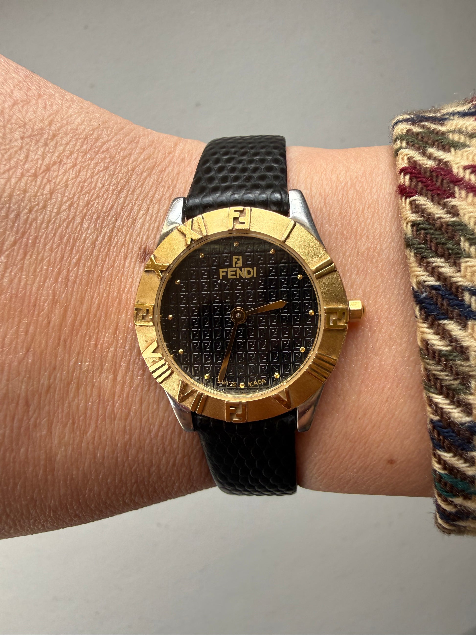 2000’s Fendi Swiss Made Two Tone Watch