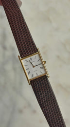 1988 Seiko Lassale Quartz Roman Tank Watch