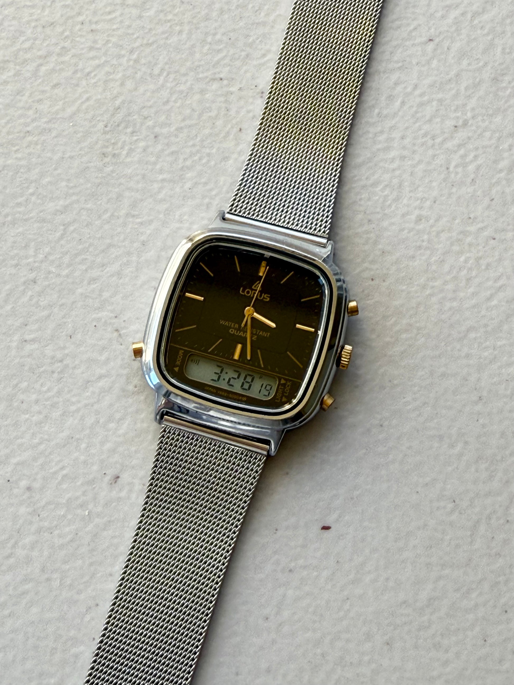 1990’s Lorus Quartz By SEIKO Ani-Digi Watch