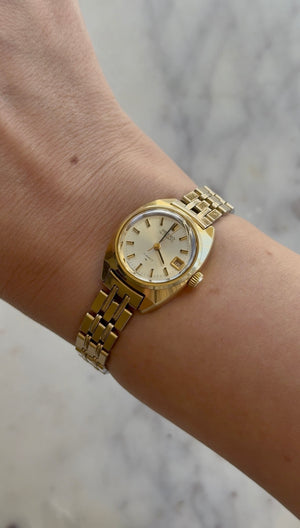 1971 Seiko Automatic 17 Jewels Gold Plated Date-Just Watch
