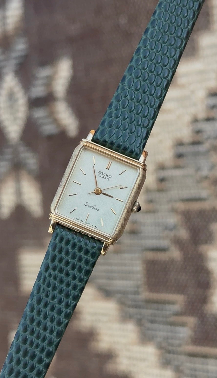 1986 Seiko Exceline Tank Details