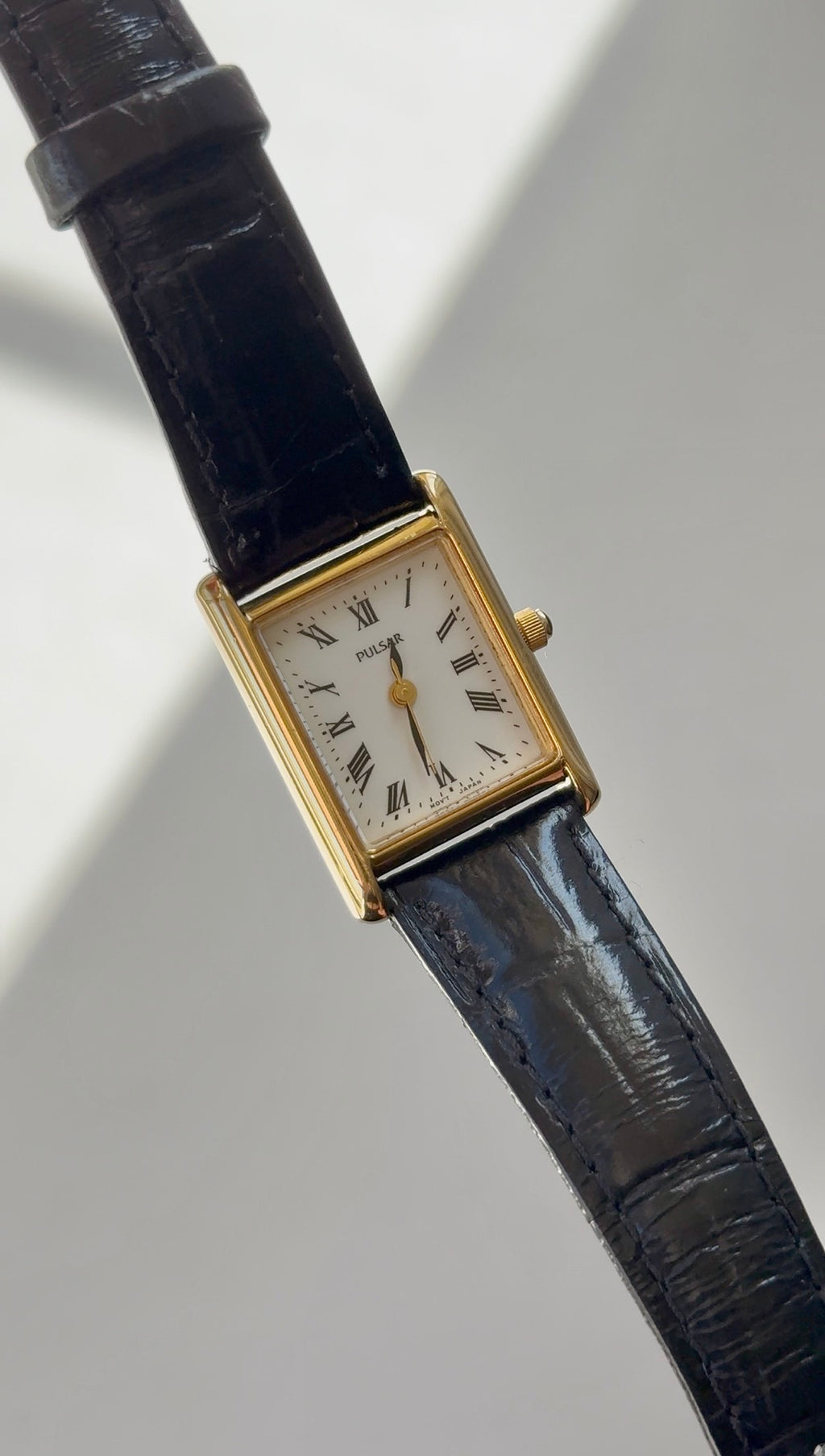 2000’s  Pulsar By SEIKO Roman Tank Watch