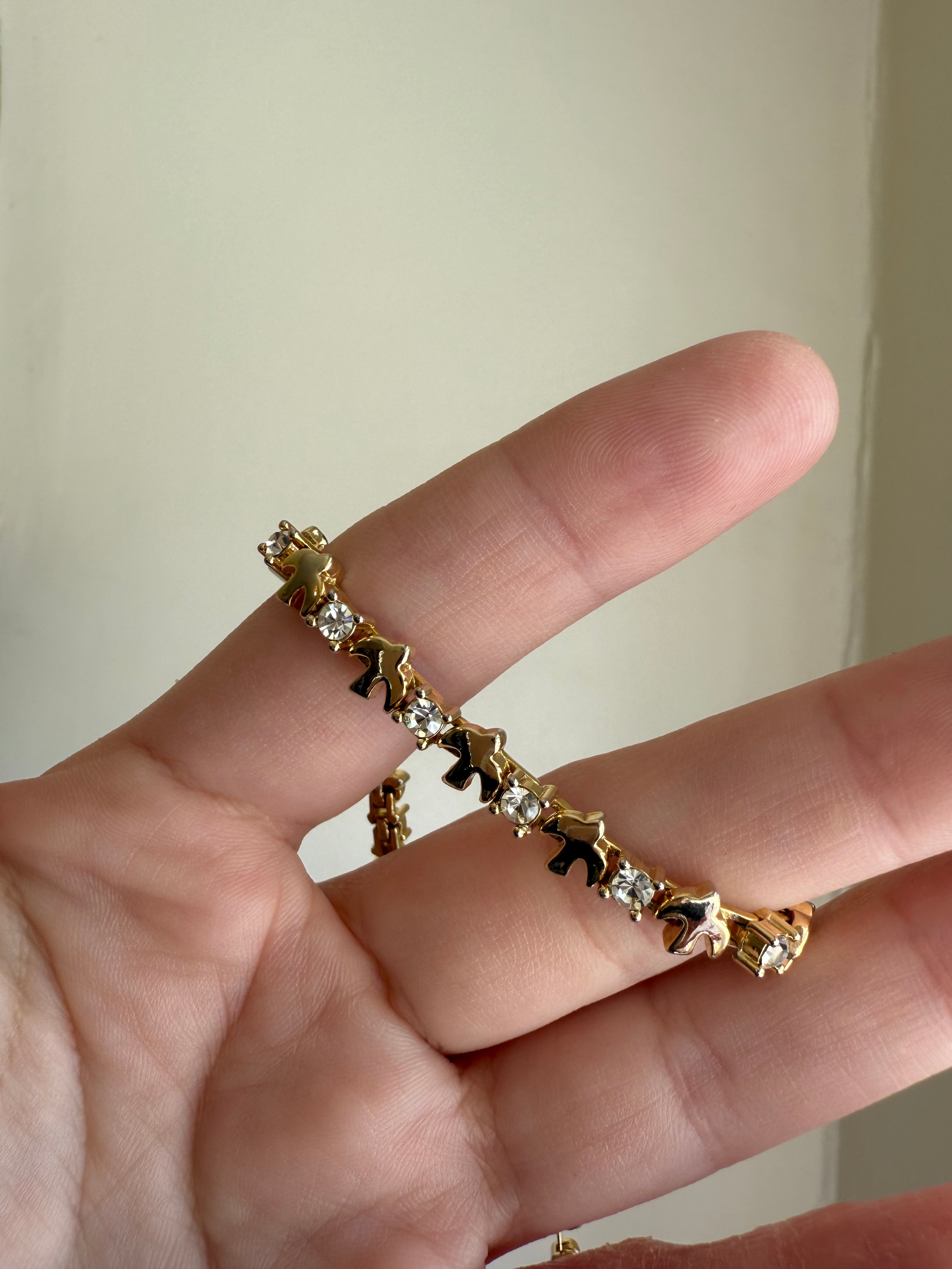 Vintage Bird Tennis Bracelet