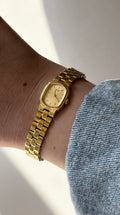 1998 Seiko Quartz Gold Tone Ellipse Watch