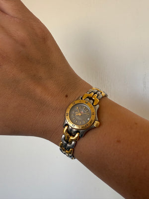 1990’s TAG Heuer WG1420-0 Two Tone SEL Professional 200m Watch