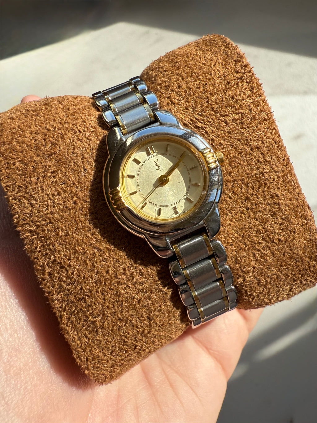 1990’s Yves Saint Laurent (YSL) Two Tone Watch