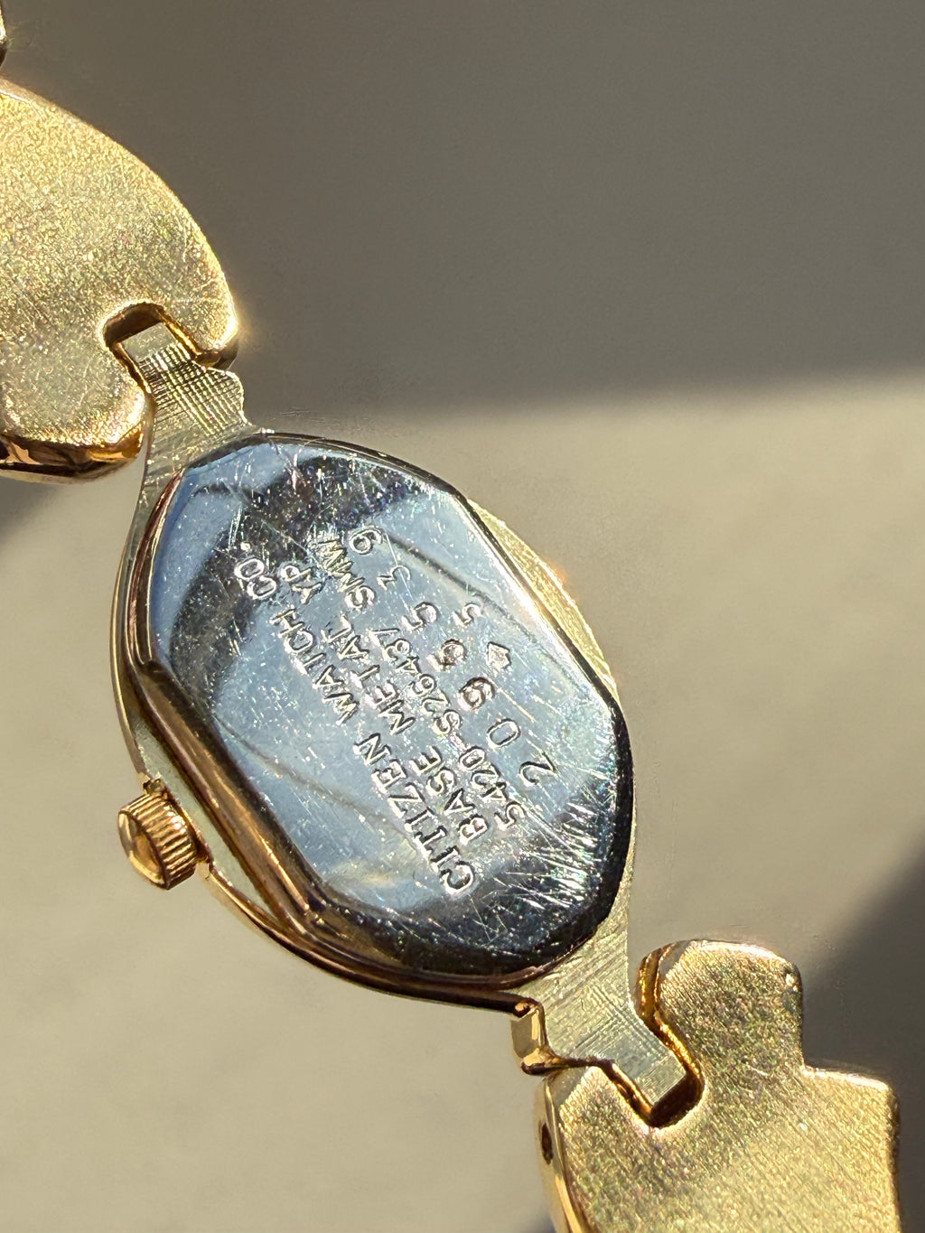 1980’s Citizen Elegance Bracelet Watch