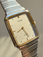 1988 Pulsar Quartz by SEIKO NOS Tank Watch