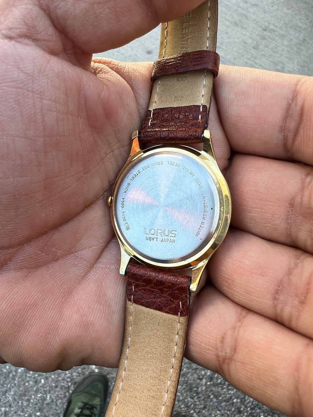 1990’s Lorus Quartz By SEIKO Gold Tone Mickey Watch