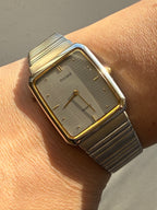 1988 Pulsar Quartz by SEIKO NOS Tank Watch