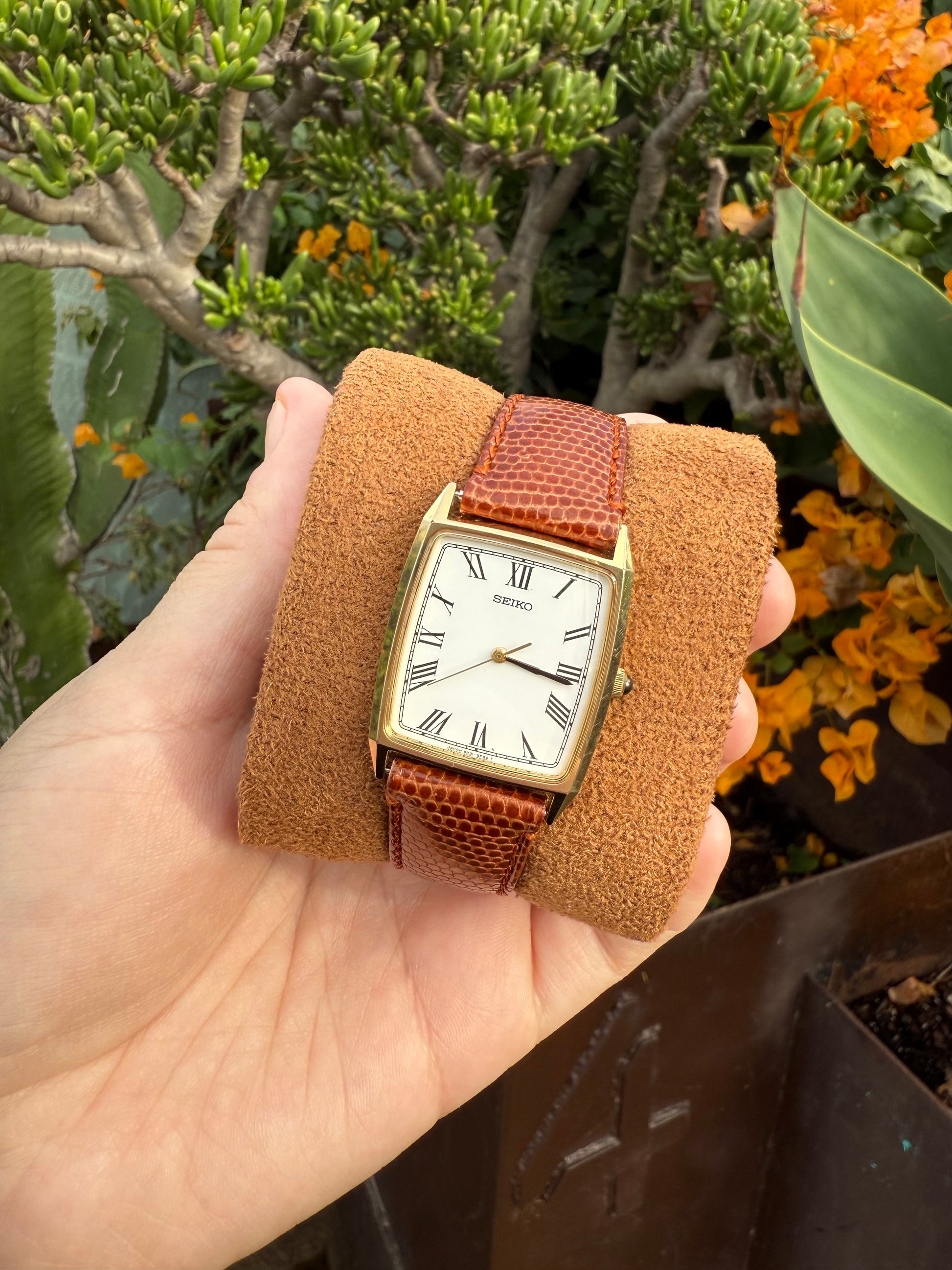 1989 Seiko Quartz Tank Watch