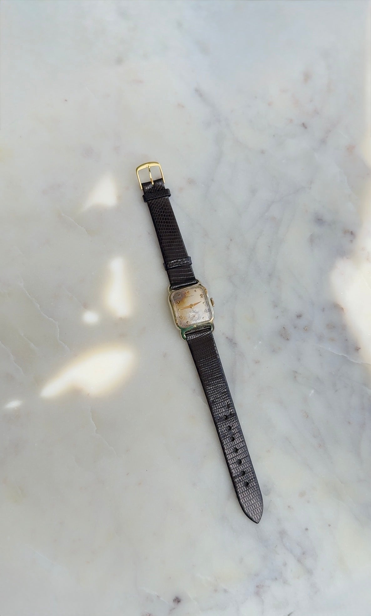 1950’s Hamilton “Carlton” Mechanical 10k GF Tank Watch