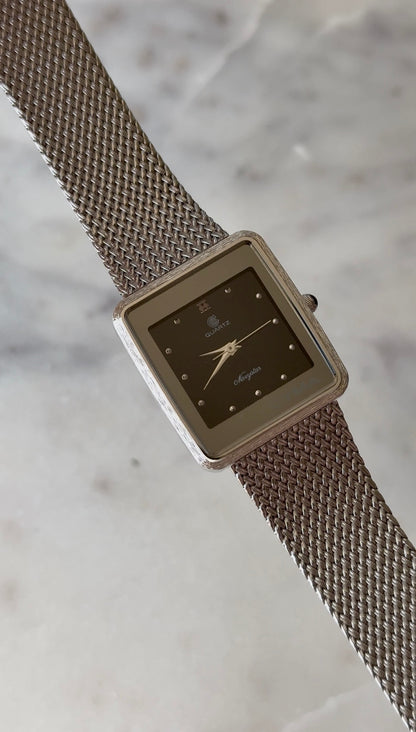 1980’s Cyma Quartz Navystar Swiss Tank Watch